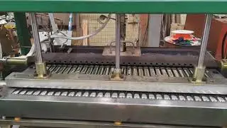Tin solder bar casting equipment, made in China, high output, low price, factory direct.
