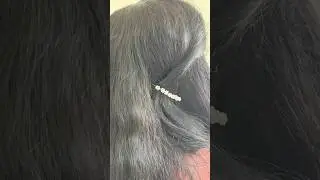 Easy Pearl Hair Clip DIY | Handmade Jewellery #shorts #youtubeshorts #diy #reels #craft #handmade