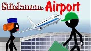 Stickman mentalist Kill in the airport - Gameplay3388