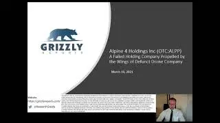 Grizzly Research is Short $ALPP