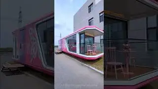 Barbie pink house 🌸 #tinyhome #volferda #airbnb #resorts #tinyhouse #mobilehouse #resort #roomtour