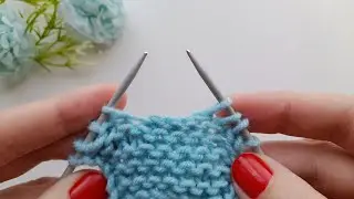 😱 Die EINFACHSTE Methode, Knopfl&ouml;cher ins Strickst&uuml;ck zu arbeiten!