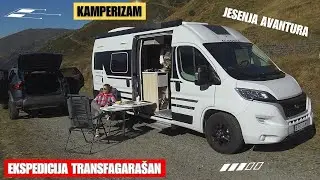 Kamperom na Transfagarašan