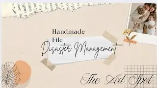 Disaster Management Class-9|Project File|Art  Intergerated  File|#trending #Shorts #shortsfeed short