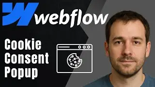 Webflow: Как добавить всплывающее окно с запросом согласия на использование файлов cookie (Руково...