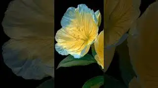 Electric Flower Bloom 🌼 | Vibrant Macro Close-Up | Floral Stock Footage 4K #stockvideo #nature