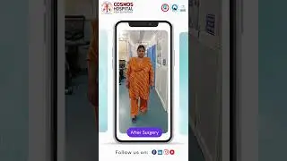 Every step tells a story of courage and recovery. #RoboticSurgery #KneeReplacement #CosmosHospital