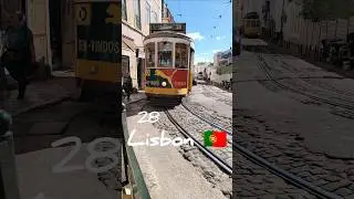 📍Lisbon 🇵🇹 Lisboa Portugal 🇵🇹 Tram 28 🇵🇹 Alfama 🇵🇹 #travel #tram28 #lisbon #portugal