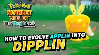 Pokemon Scarlet & Violet How to get DIPPLIN (Syrupy Apple Location) | The Teal Mask DLC