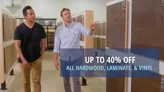 Winter Hardwood, Laminate & Vinyl Flooring Sale - Save up to 40%