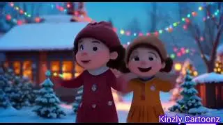  ✨ Christmas Song for Kids 2025 🎅✨ | Ring-a-ling Dance, Nursery Rhyme 🎶  @KinzlyCartoonz 