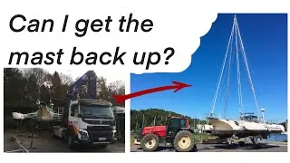 Can I get it up? Project Mast - Fitting my self build mast to my self build Trimaran