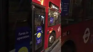 London Red Bus Door open and Close #shorts