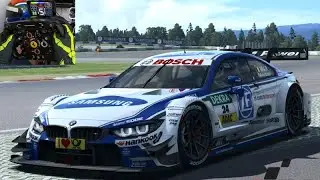 Simulador Gr&aacute;tis RaceRoom com BMW M4 DTM 2014 em Zandvoort - Volante Thrustmaster T300