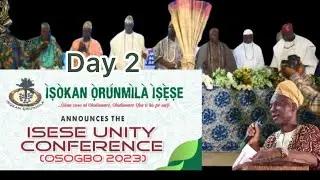 Isese Unity Conference Full Video Of Second Day - Osogbo 2023.