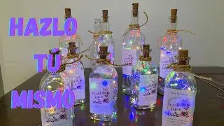 L&Aacute;MPARAS DE BOTELLA CON LUCES LED F&Aacute;CIL Y ECON&Oacute;MICAS