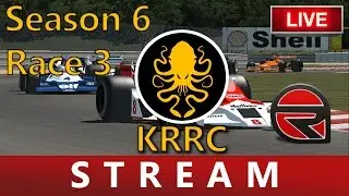 🔴 KRRC - Season 06 - Round 03 (rFactor) onboard Igor Peshkov (dark_diesel)
