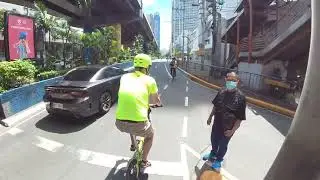 City Ride: Mandaluyong to Greenhills Cycling (feat. Fnhon Blast)