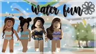 Day at the Waterpark! | bloxburg | | roleplay | axlea
