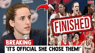 OFFICIAL  Caitlin Clark CONFIRMS Major News &mdash; Her NEW Team Revealed!