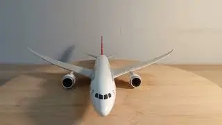 Turkish Airlines Boeing 787-9 Dreamliner Model Plane Unboxing | Assembly