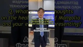 Interview with presenters from 2024 Medical Gyeonggi Korea-Mongolia International Medical Conference