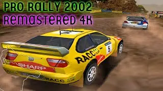 Pro Rally 2002 - Remastered 4K GAMEPALAY PS2