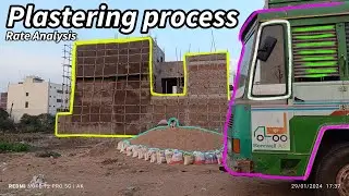 Outer wall plaster | Checklist for plaster work of building | Rate Analysis | civil engineering