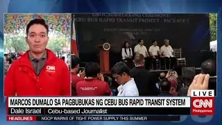 President Bongbong Marcos groundbreaks Cebu Bus Rapid Transit system | Dale Israel