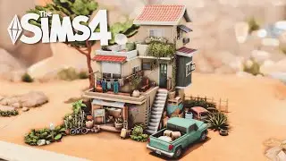 ☀️ Oasis Springs Sunny House | Sims 4 Stop Motion Build
