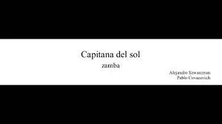 Capitana del sol (Bm) - zamba.  Backing track - pista - karaoke + letra
