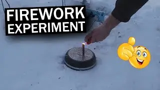 Firework Experiment Cola VS Firecracker