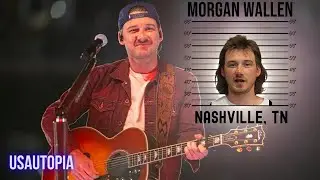 Morgan Wallen  JAILED for CHAIR Incident in Nashville | USAUtopia