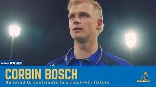Corbin Bosch, MI Cape Town | MICTvSEC Post-match interview | Betway SA20