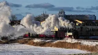 Winterbetrieb bei der ältesten Schmalspurbahn an der Ostseeküste – Mecklenburgische Bäderbahn Molli