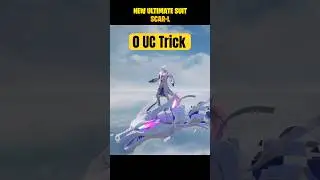 0 UC Create Opening Trick #bgmi #bgmishorts #vipmanishyt #shorts #createopening