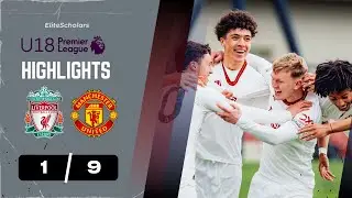 Manchester United Thrash Liverpool 1 - 9 in U18 Premier League | April 6, 2024