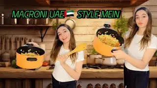 Making Macroni In UAE || Arabic dish Hai kiya yeh?