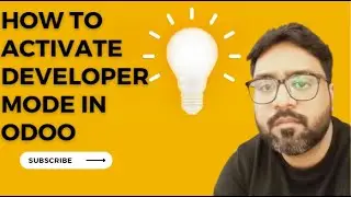 How to activate developer mode (debug mode) in Odoo