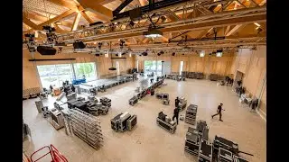 Was alles abgeht beim Einrichten einer Eventhalle