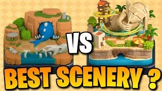 Primal Scenery Vs Summer Scenery 😈 Which Is The Best Scenery In Clash Of Clans ? Coc Scenery Ranking