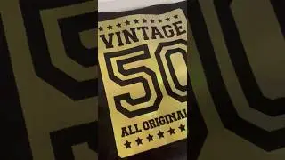 Maglietta 50 anni personalizzata