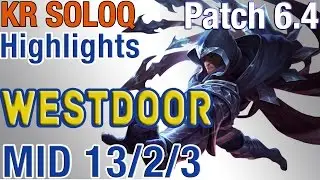 AHQ Westdoor - Talon vs Yasuo - S6 Kr LoL Master Highlights #53