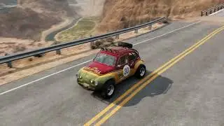 High-Speed Car Accident Simulation in BeamNG.drive | Ultra-Realistic Vehicle Physics