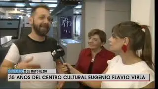 Se cumplen 35 a&ntilde;os de la inauguraci&oacute;n del centro cultural Eugenio Flavio Virla