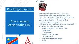 Unicompex Congo company presentation slide show