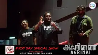 Agrinai | First Day Screening | Malaysia Ajith Fan Club | SNMW | DMY