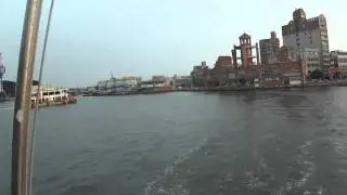 Leaving from Chijin Island by Ferry