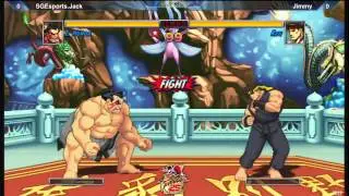 Super Street Fighter II Turbo - SGEsports Jack vs Jimmy - Losers Finals - SF25th Asia