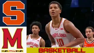 SYRACUSE vs MARYLAND Basketball Game Full Highlights 2024